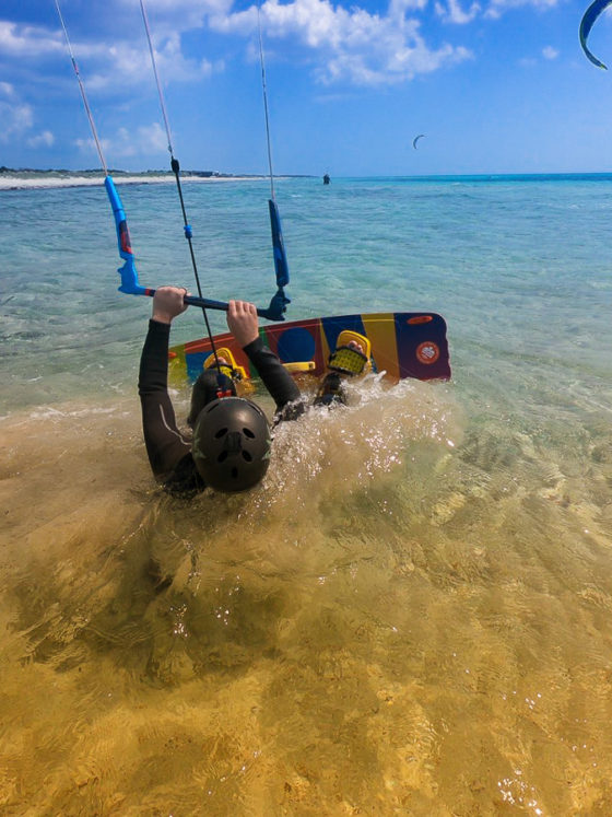 corso kitesurf avanzato locals crew salento