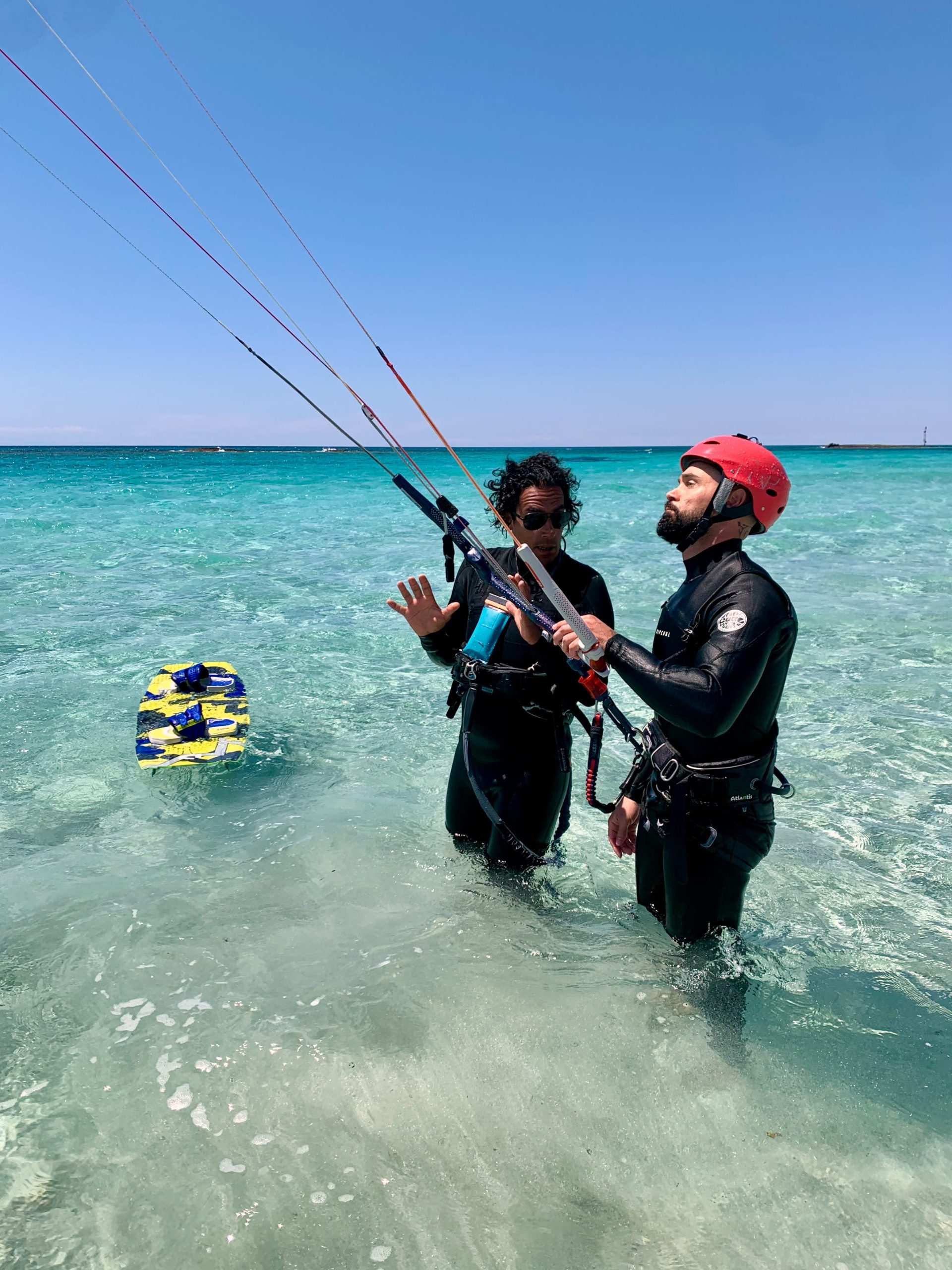 lezione kitesurf